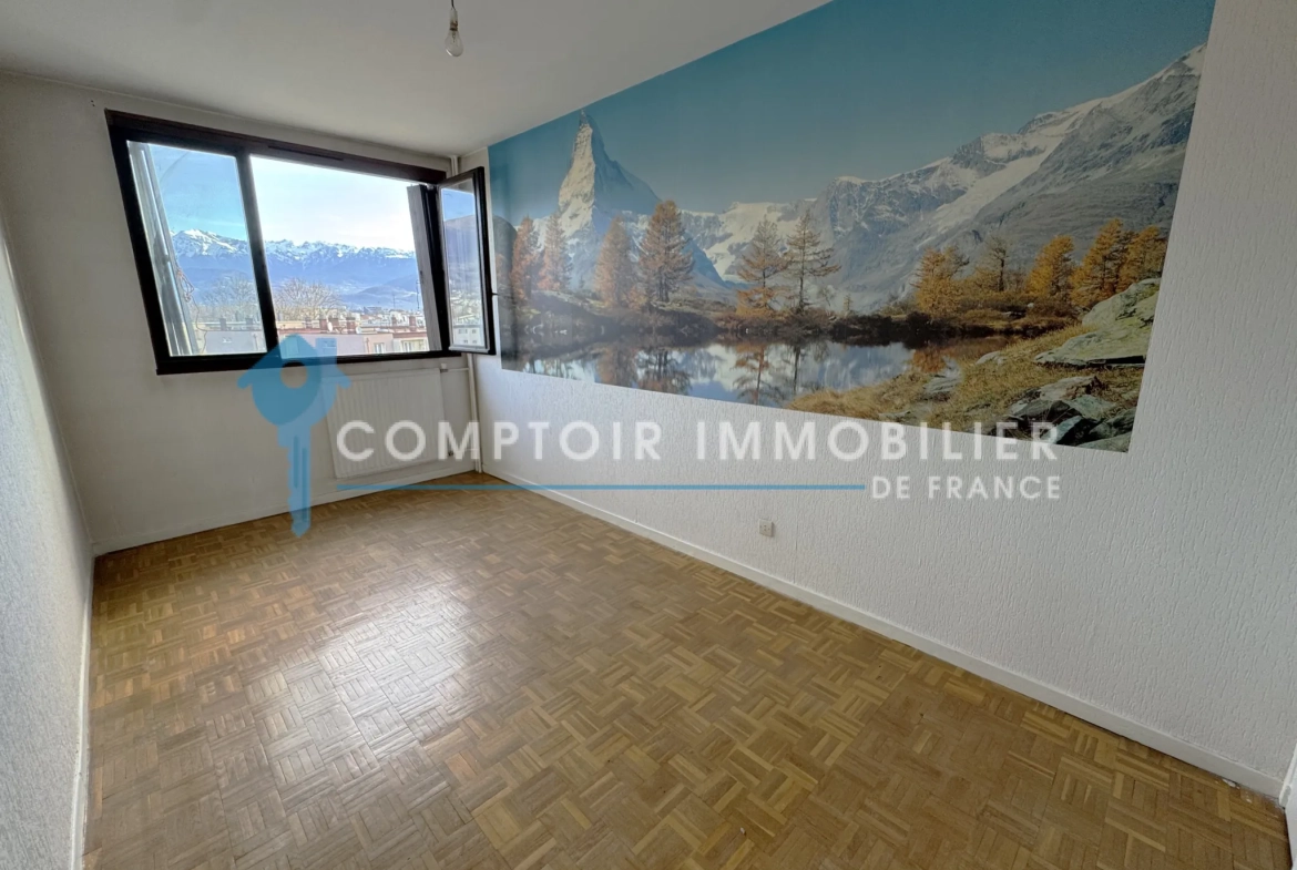 Appartement T5 avec vue panoramique à Fontaine - 110 m² avec balcon en vente 
