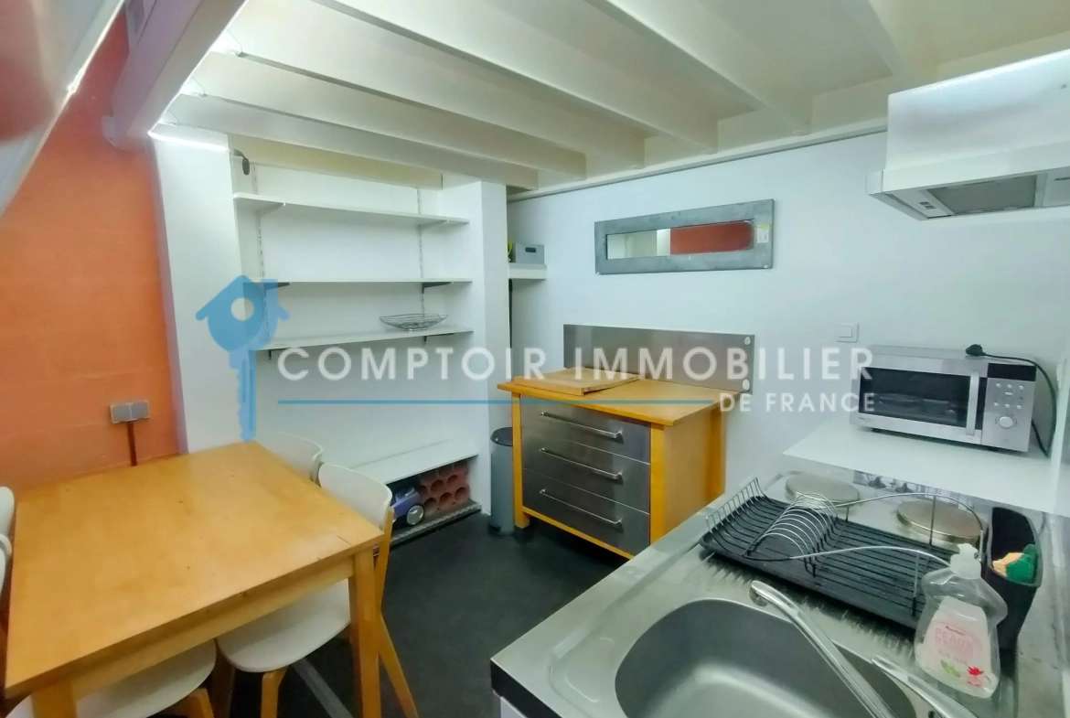 Studio à vendre à Grenoble Europôle - 21m2, idéal investisseur 