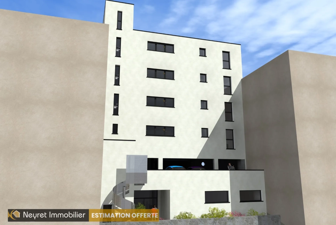 Appartement T3 ou T4 neuf à Saint-Étienne avec terrasse et parking privé 