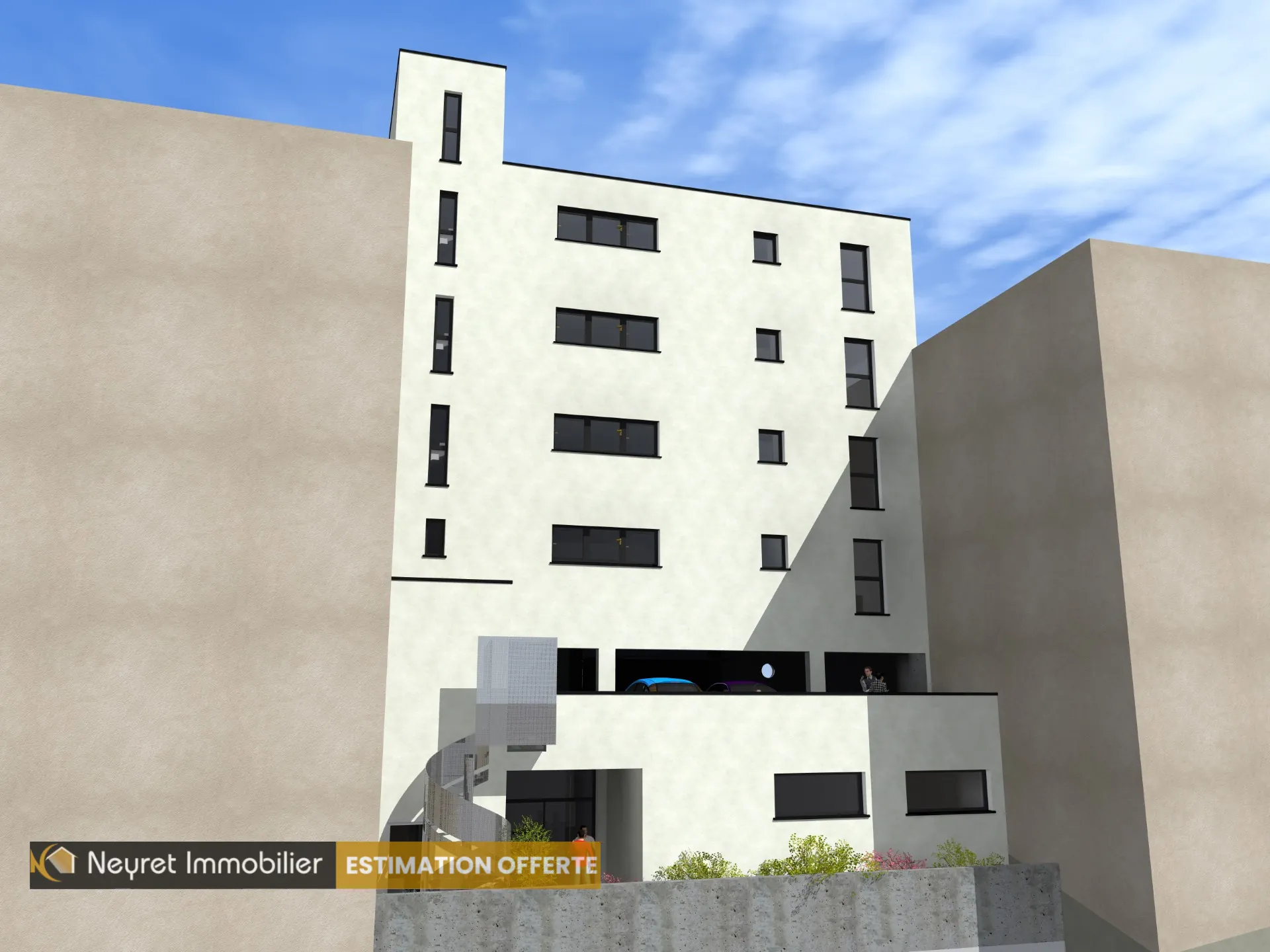 Appartement T3 ou T4 neuf à Saint-Étienne avec terrasse et parking privé 