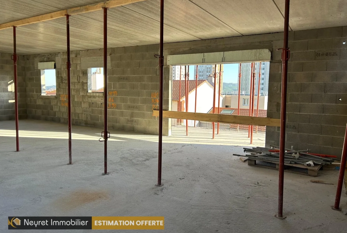 Appartement T3 ou T4 neuf à Saint-Étienne avec terrasse et parking privé 
