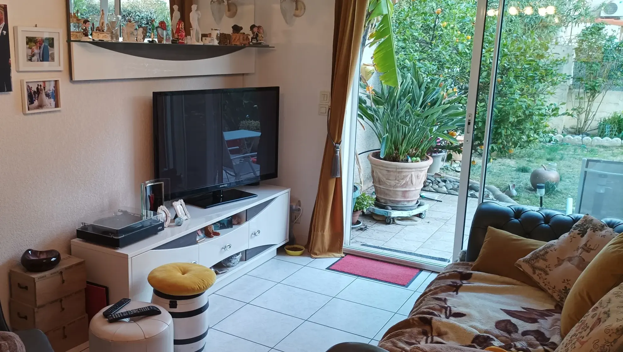Bel appartement de plain-pied avec jardin et garage à Perpignan 