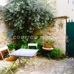 Maison de village provençale de 53 m² avec cour ensoleillée à Vallabregues
