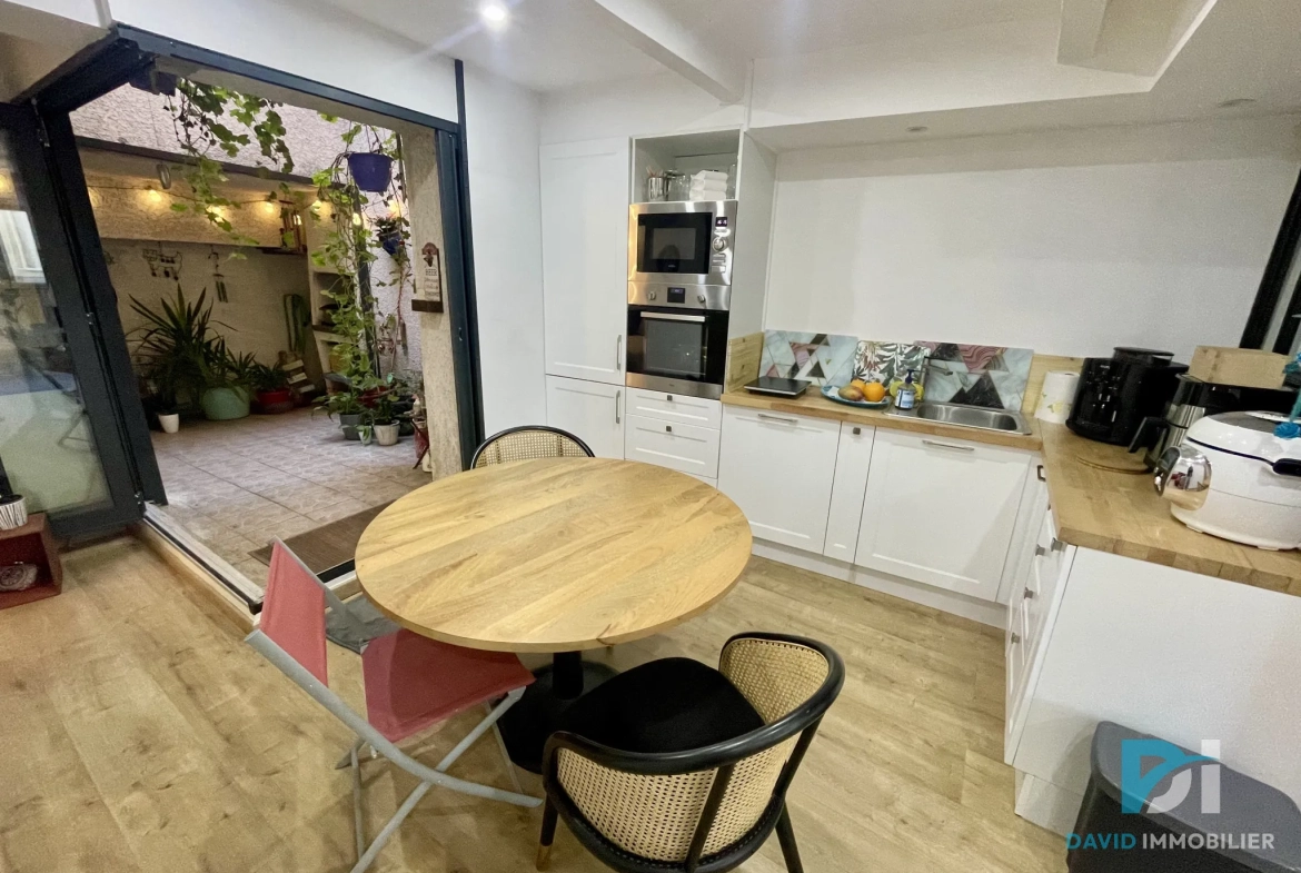 Belle maison de 88m2 avec terrasse et garage à Montblanc 