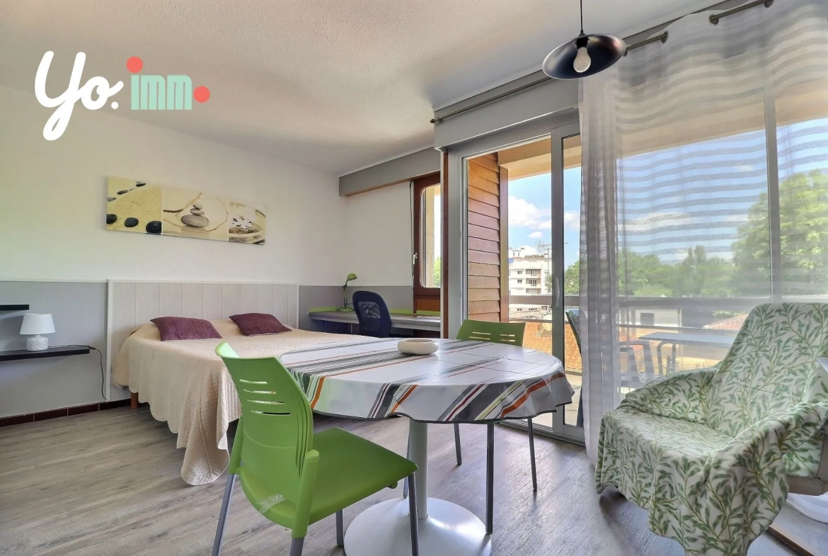 Studio à Dax de 24,8 m² près des Thermes - Investissement locatif idéal 