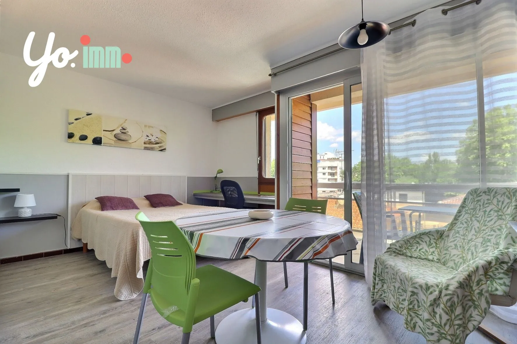 Studio à Dax de 24,8 m² près des Thermes - Investissement locatif idéal 