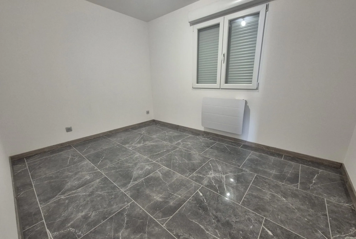 Maison individuelle de 93 m² à Henin Beaumont avec grand terrain et garage 
