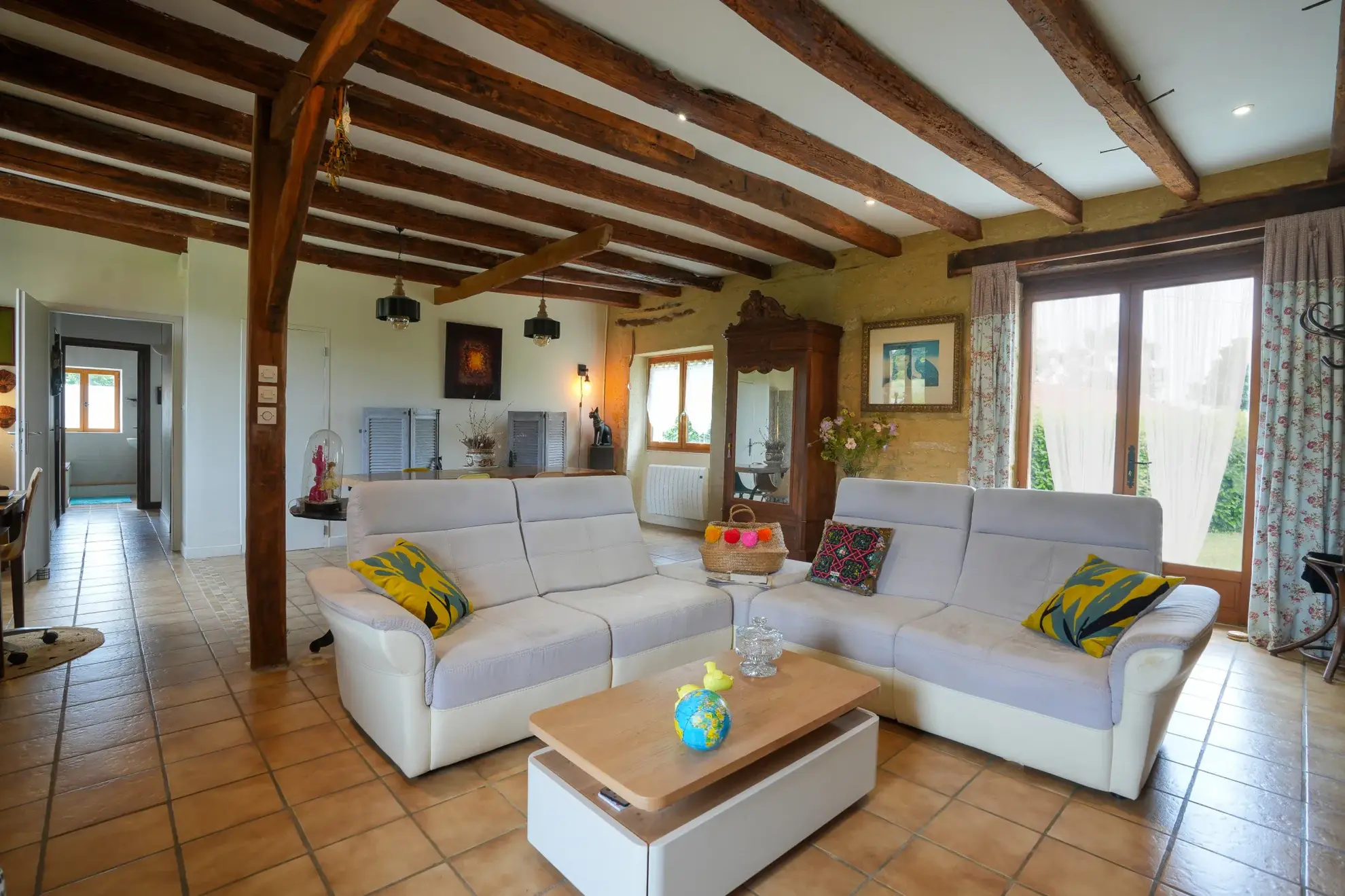 Maison en pierre de 4 pièces avec piscine à Masclat - Bien immobilier à vendre 