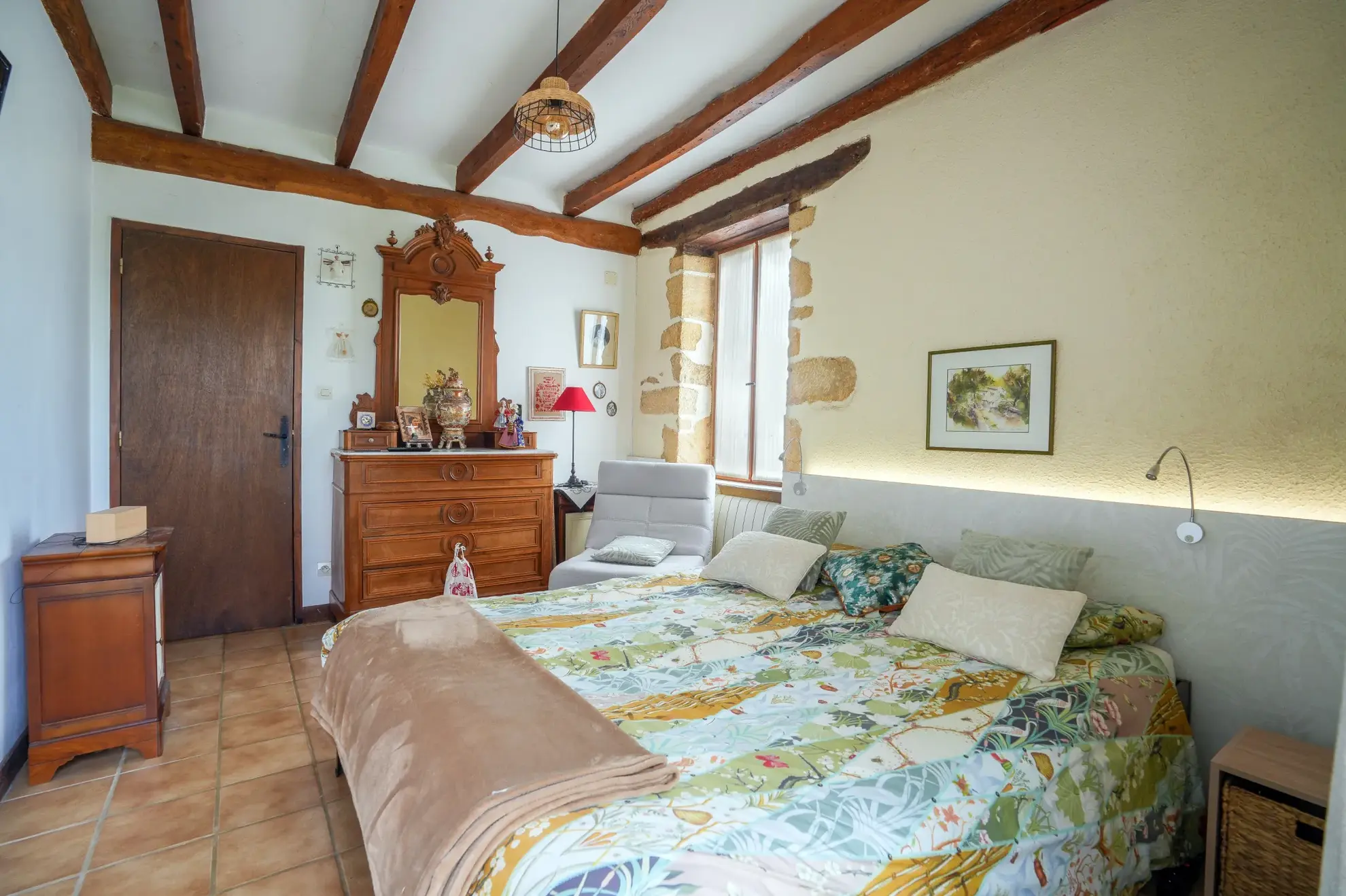 Maison en pierre de 4 pièces avec piscine à Masclat - Bien immobilier à vendre 