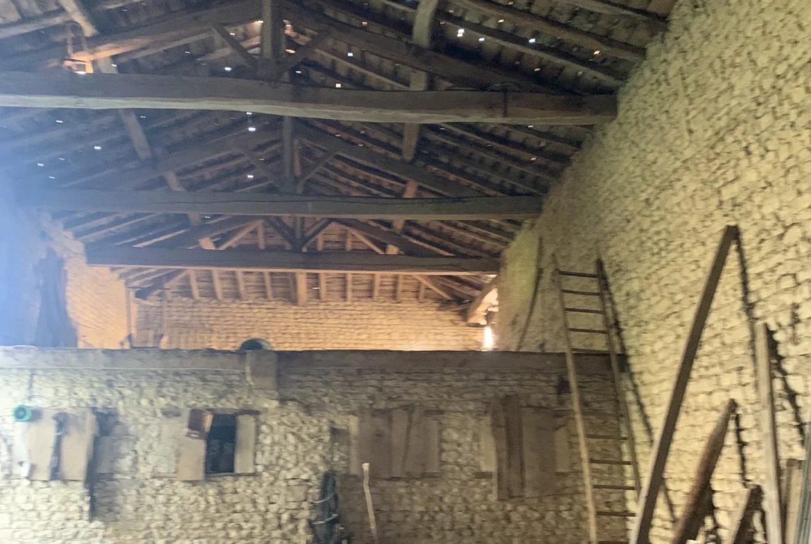 Maison à rénover de 100 m² avec dépendances sur 3000 m² à Cresse 