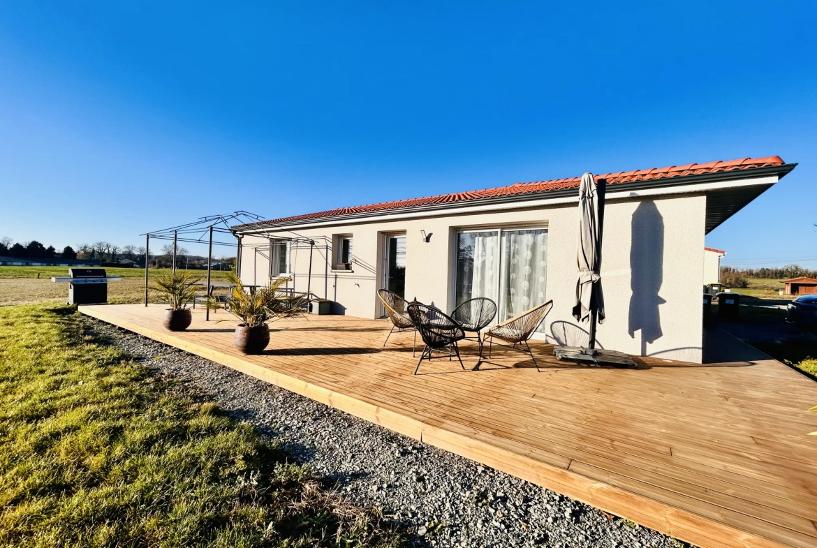 Maison neuve à Luzillat - 81 m² avec grand terrain, classe A, construction 2023 