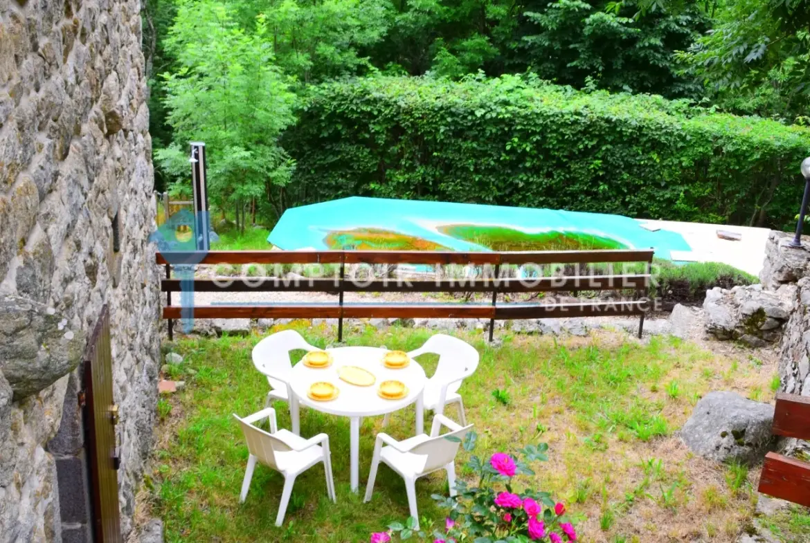 Appartement T2 en rez-de-chaussée avec jardin à Basse Goulaine 