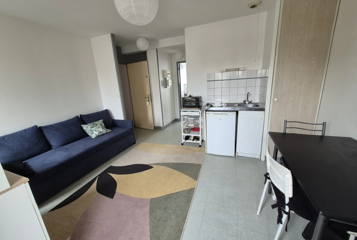 Vente d'un appartement T2 calme au centre de Brest - Proche commodités 