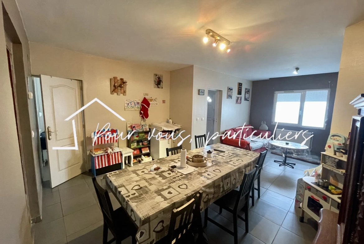 Maison individuelle de 91 m² à Beuvrages avec terrasse et jardin 