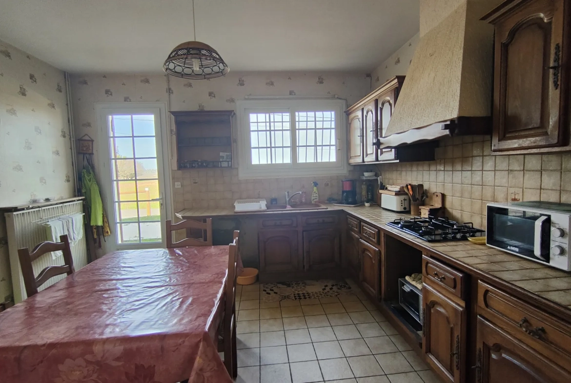 Maison 4 chambres avec garage, dépendance et jardin entre Langon et Castets-en-Dorthe 