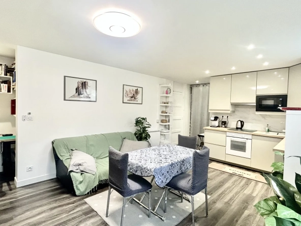 Charmant appartement 2 pièces à vendre à Stains - résidence sécurisée