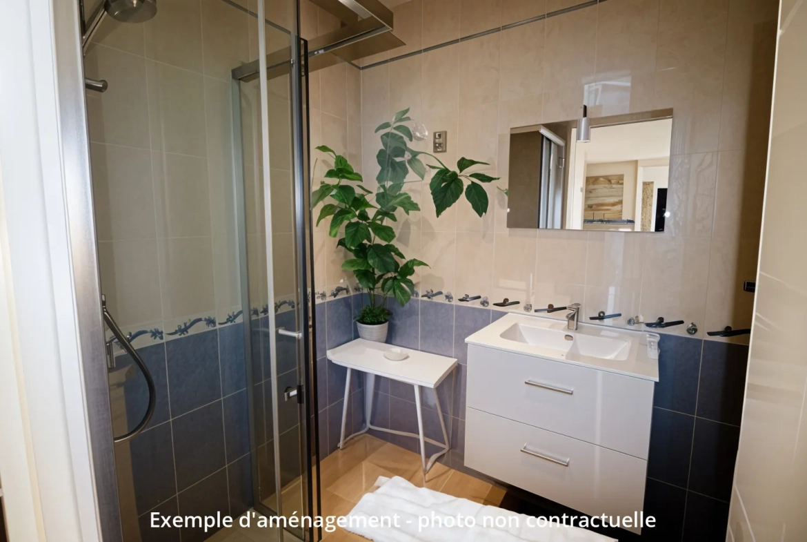 Appartement en rez-de-jardin avec terrasse et jardin à Meschers-sur-Gironde 