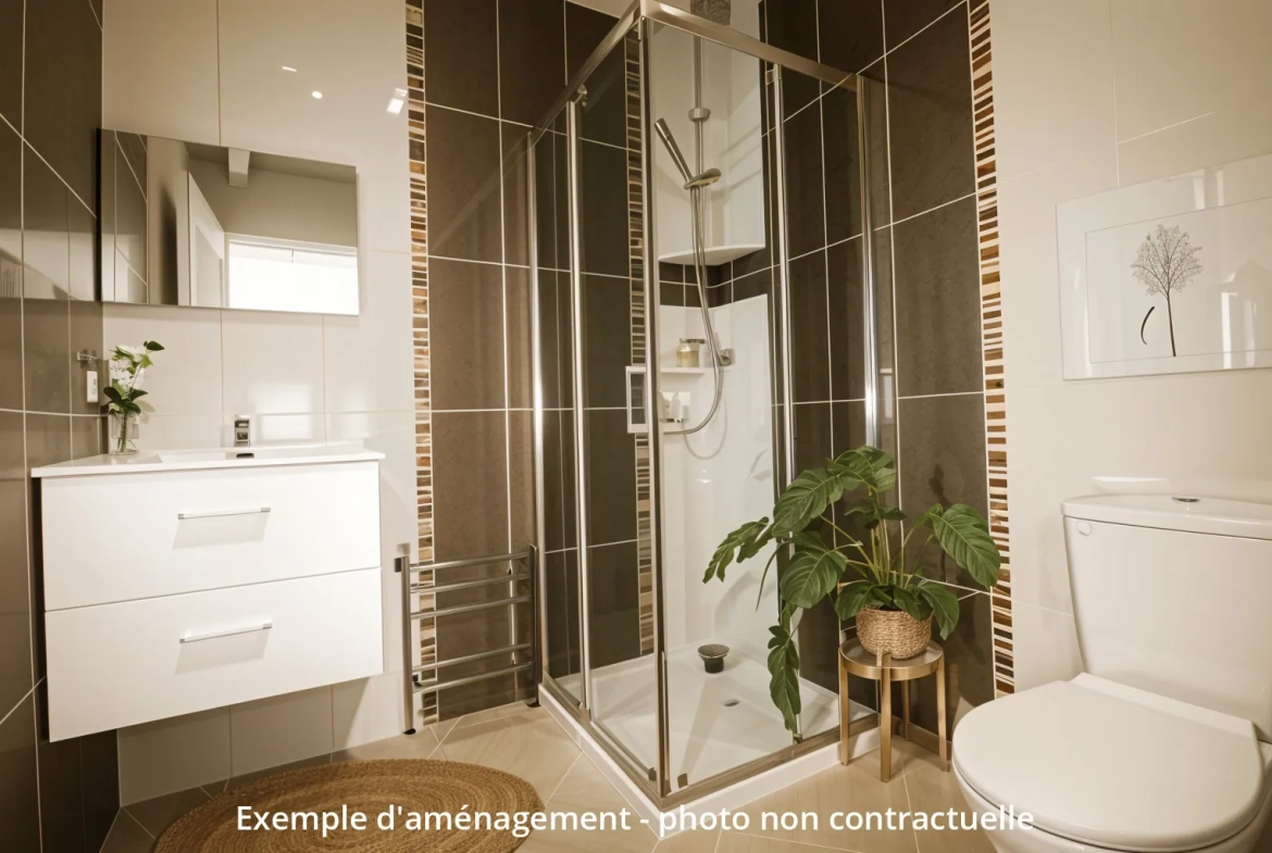 Appartement en rez-de-jardin avec terrasse et jardin à Meschers-sur-Gironde 