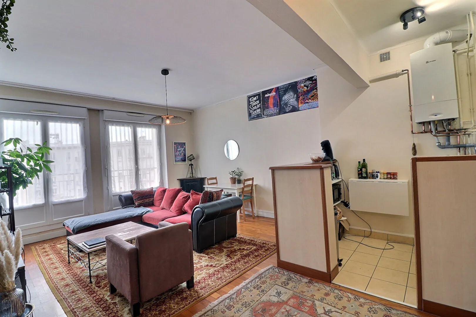 Appartement T4 de 69 m² à Brest, quartier SIAM avec loggia et cave 