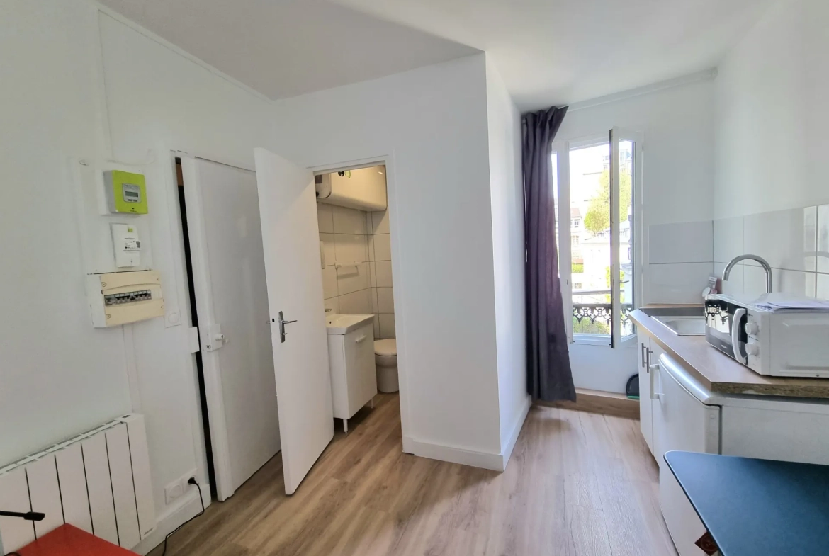 Charmant studio de 11,48 m² à Paris dans le quartier du Val de Grâce 