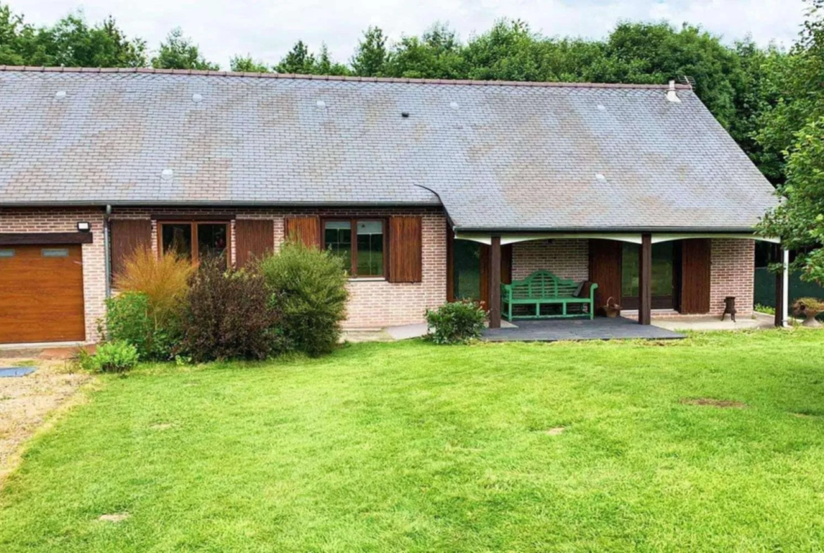 Maison de village de 91,5 m² avec terrain arboré à Thenailes, proche Vervins 