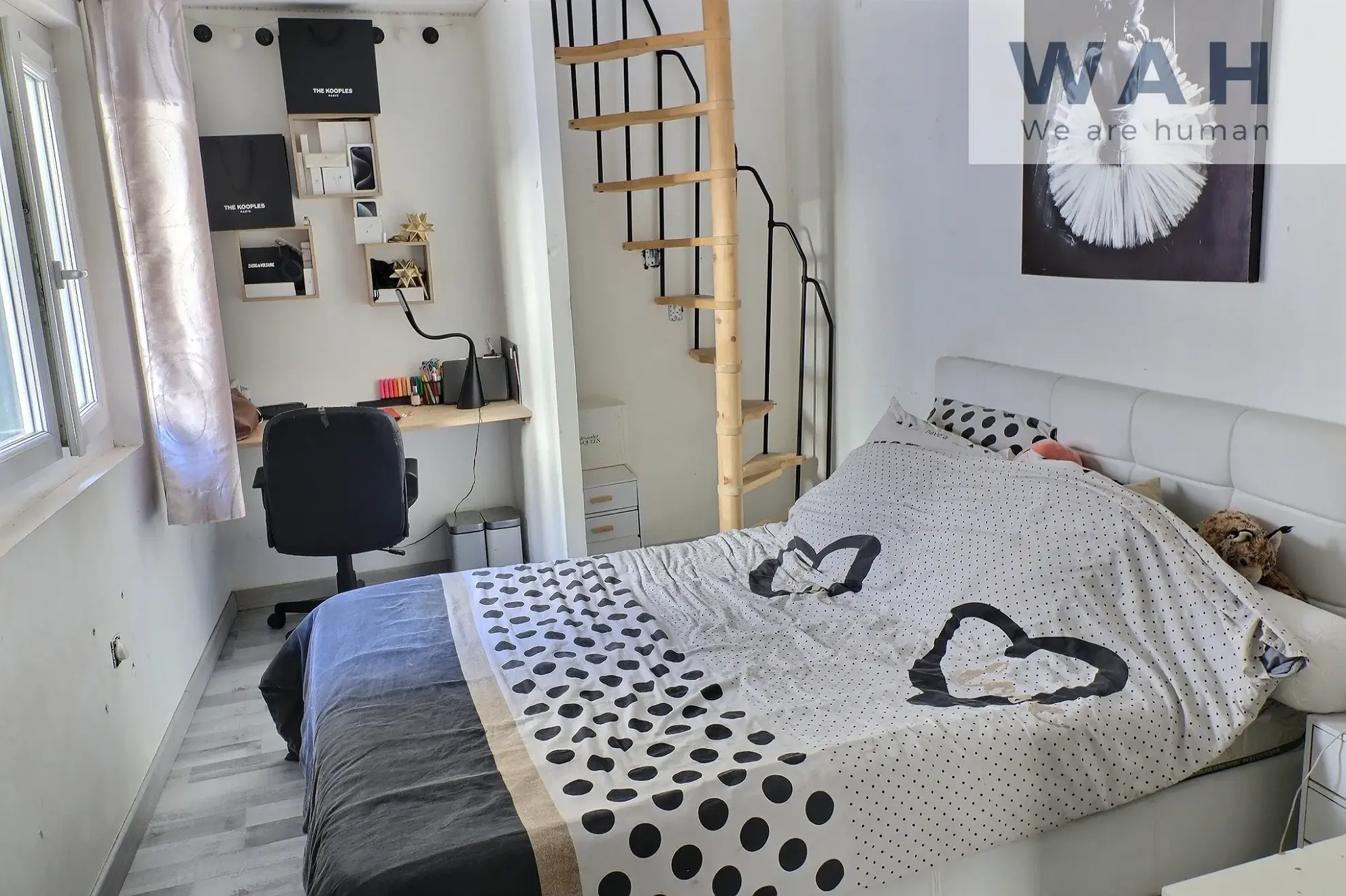 Maison de ville T3 avec bureau à Lunel – 105 m², terrasse, proche centre 