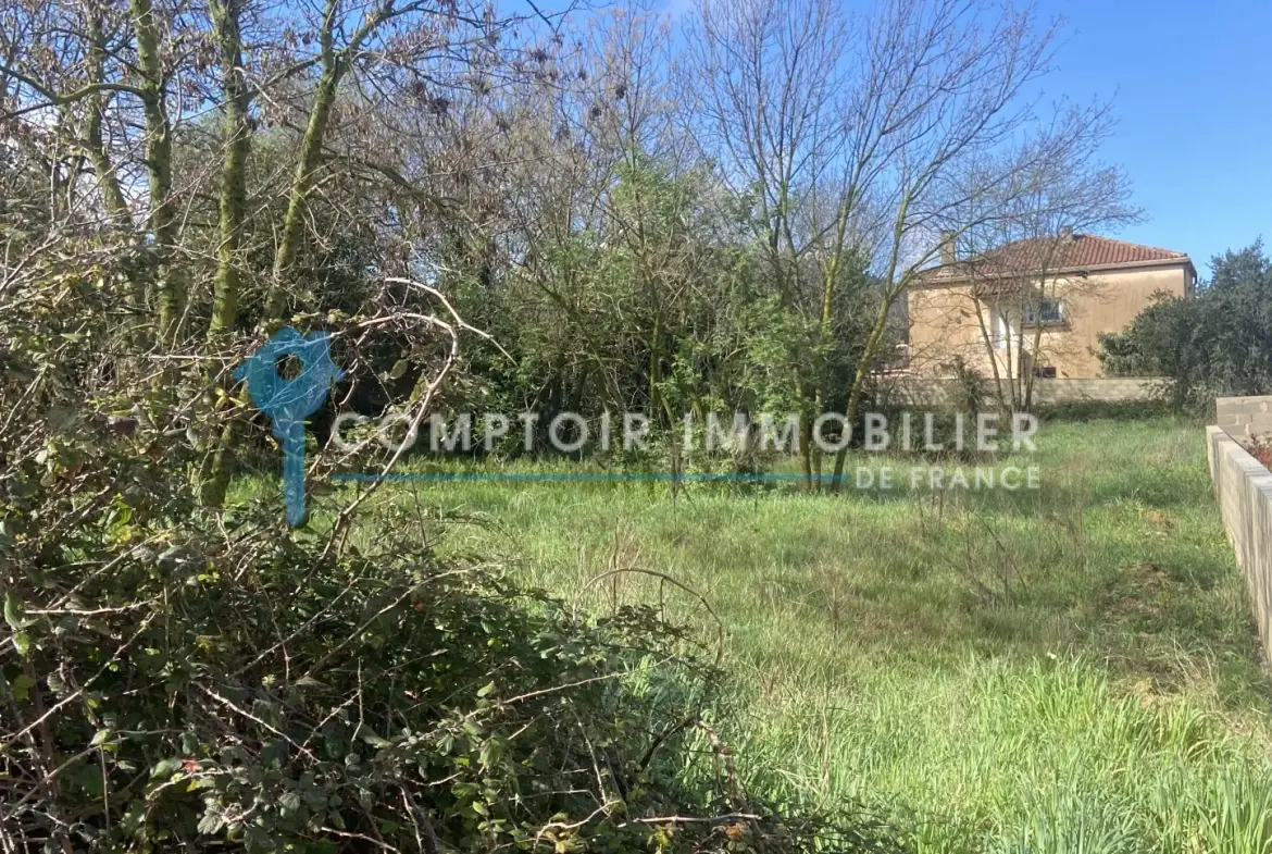 Terrain de 550 m² à vendre à La Penne-sur-Huveaune, secteur résidentiel et calme 