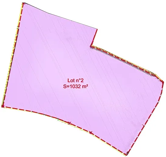 Terrain constructible de 1032 m² à Mercuer, proche Aubenas, viabilisé, calme 