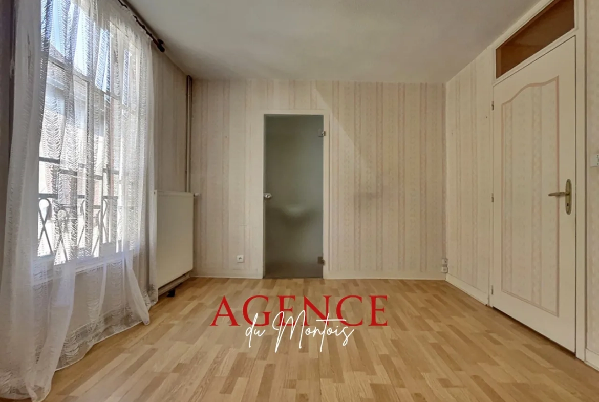 Maison de ville à Bray-sur-Seine avec 4 chambres, garage et cour intérieure 