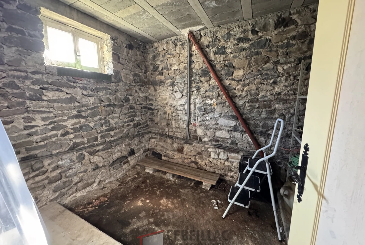 Maison à vendre sur les hauteurs d'Allanche avec terrain et garage 