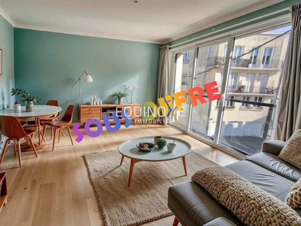 Appartement T2 de 50 m² à Nantes Quartier Proce avec garage et hangar basse consommation