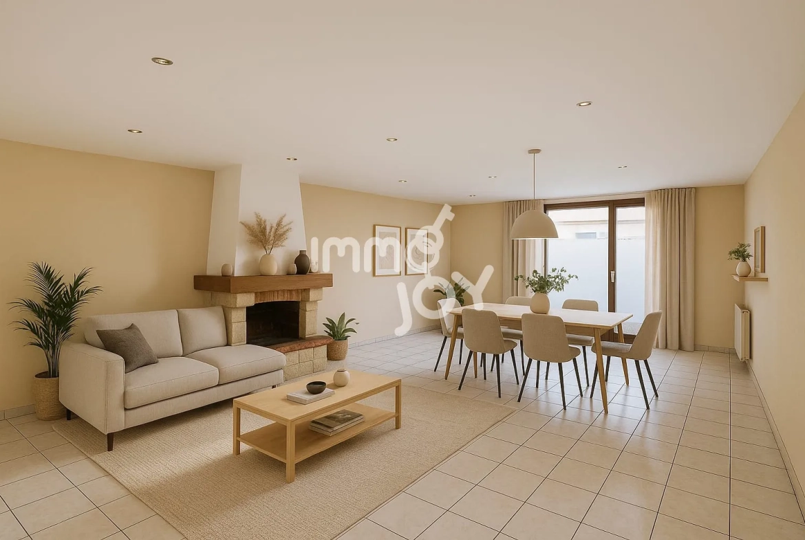 Belle maison individuelle de 139,80 m² avec terrain piscinable à Lignan-Sur-Orb 