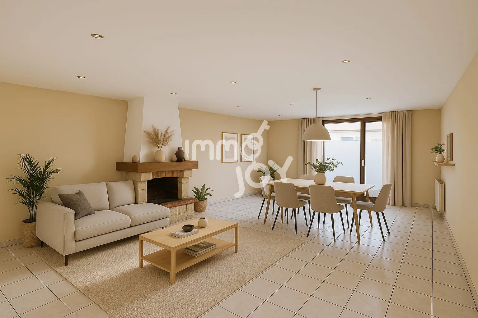 Belle maison individuelle de 139,80 m² avec terrain piscinable à Lignan-Sur-Orb 