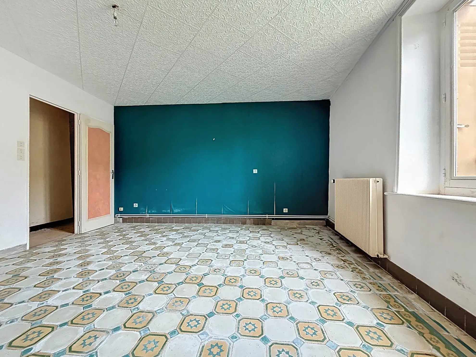 Maison de 155 m2 à rénover à Mogneneins avec généreux potentiel 
