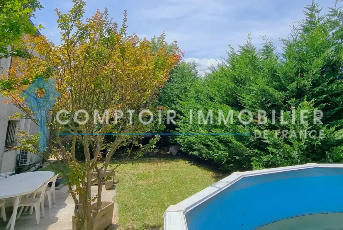 Maison à vendre à Ales (85 m², secteur Le Rieu, piscine, jardin 660 m²) 