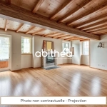 Maison de village rénovée avec 4 chambres, terrasse et chauffage pompe à chaleur à Pons