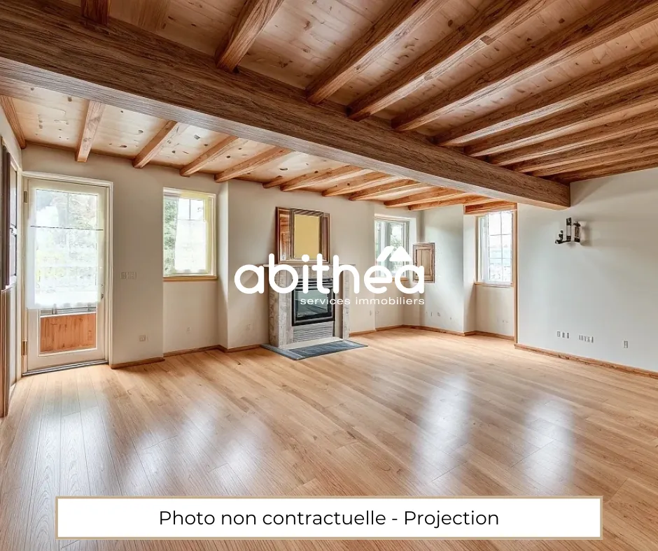Maison de village rénovée avec 4 chambres, terrasse et chauffage pompe à chaleur à Pons 