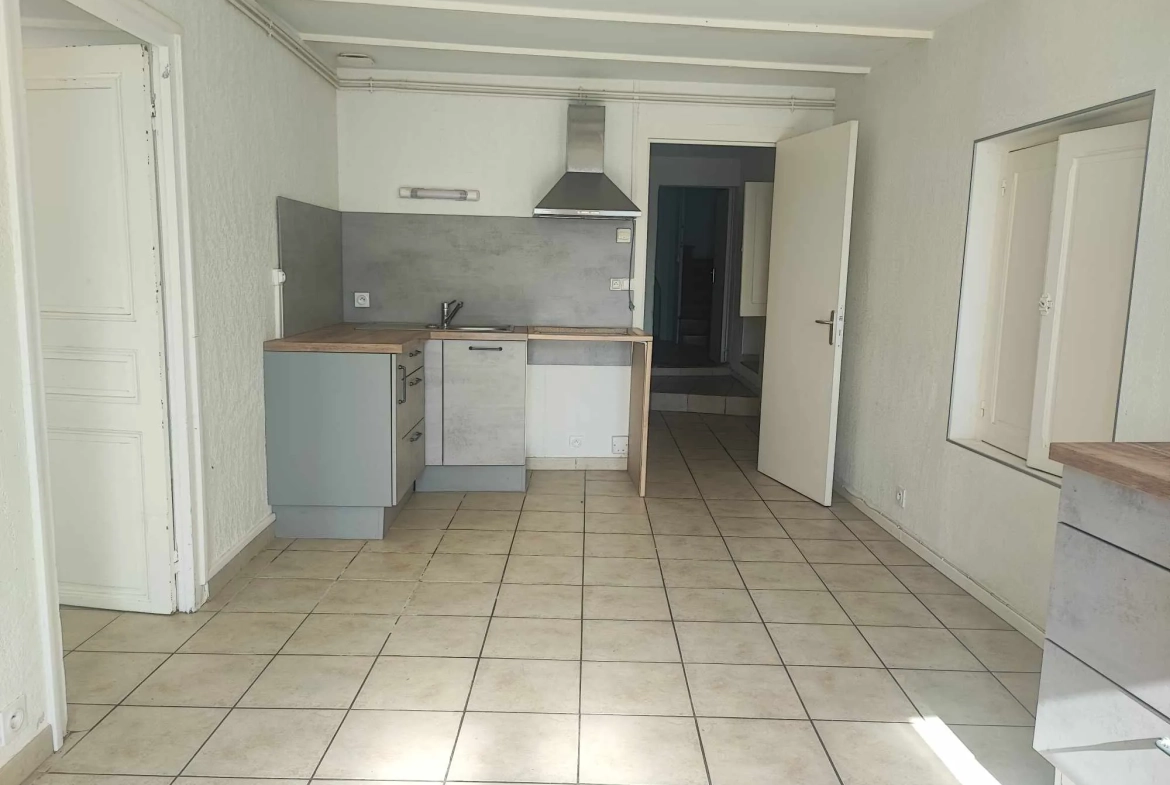 Charmante maison en pierres avec terrasse et grand terrain à Champis 