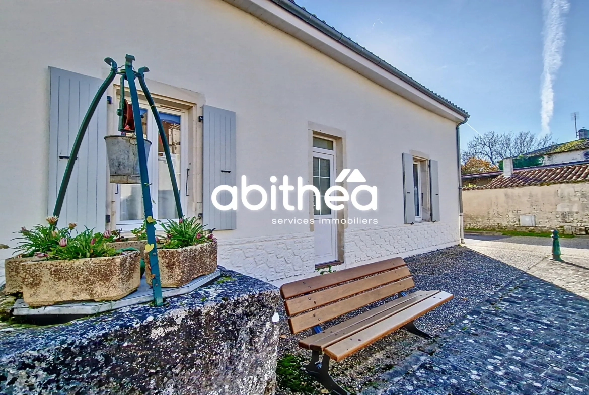 Maison de village rénovée de 87 m² avec suite parentale à Pérignac 