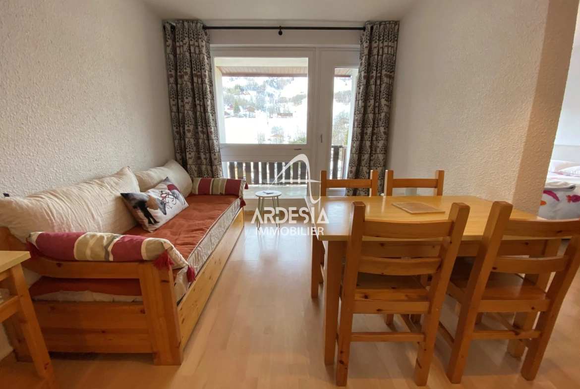 Appartement 1 pièce à vendre au cœur de la station de Saint Sorlin d'Arves 