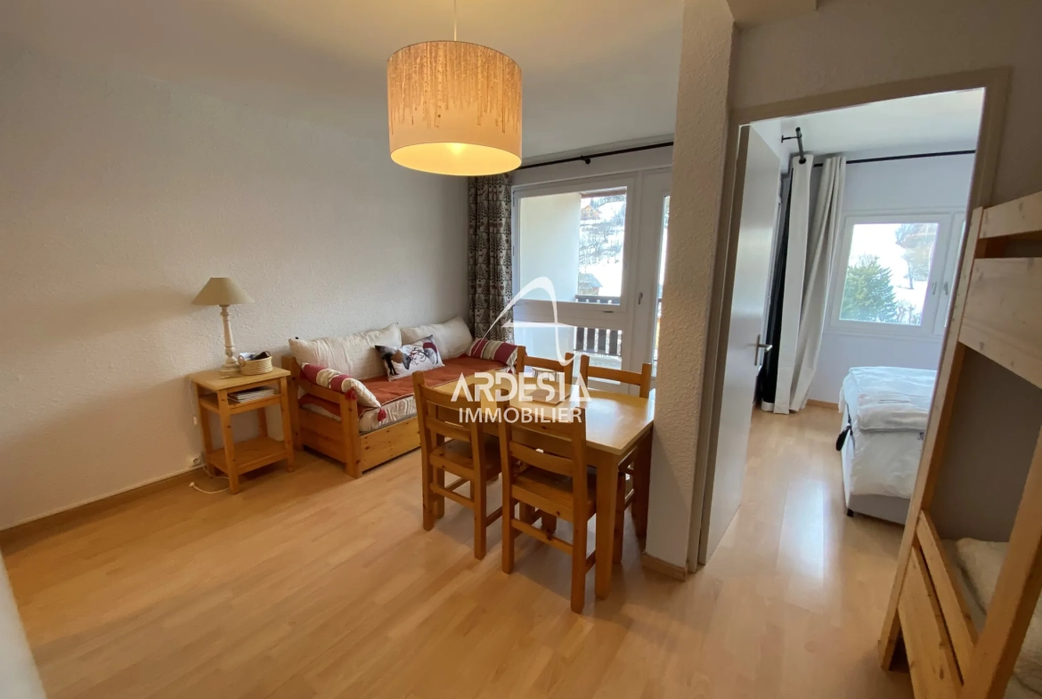 Appartement 1 pièce à vendre au cœur de la station de Saint Sorlin d'Arves 