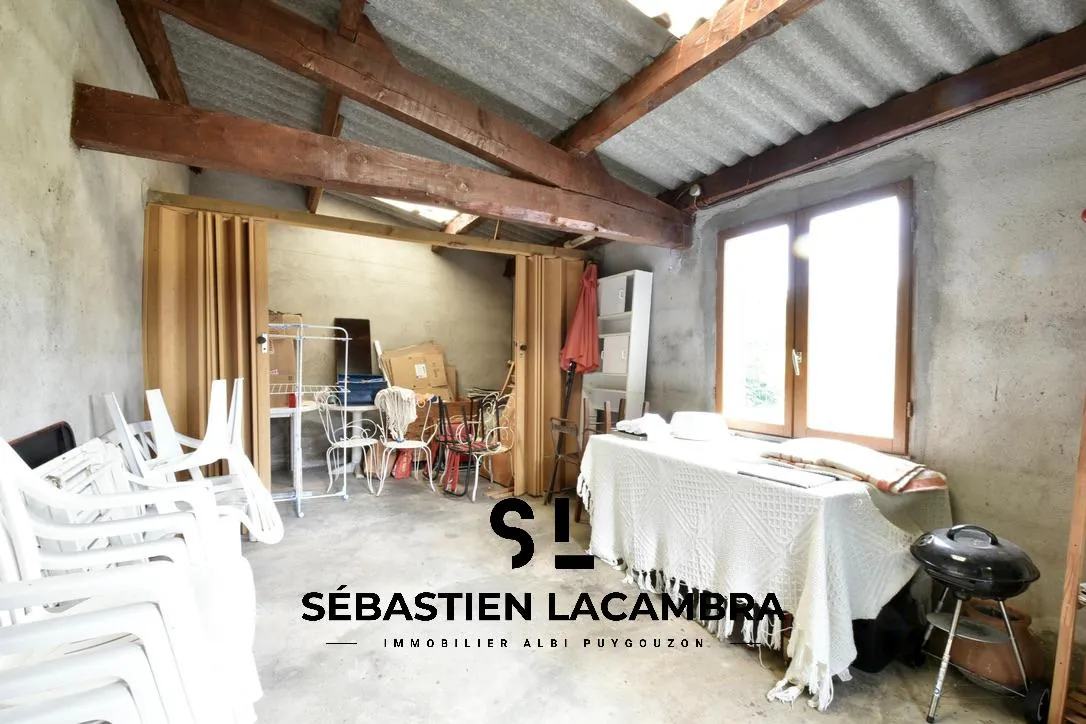 Maison individuelle 3 pièces avec grand terrain et vue imprenable à Saint-Salvi de Carcaves 