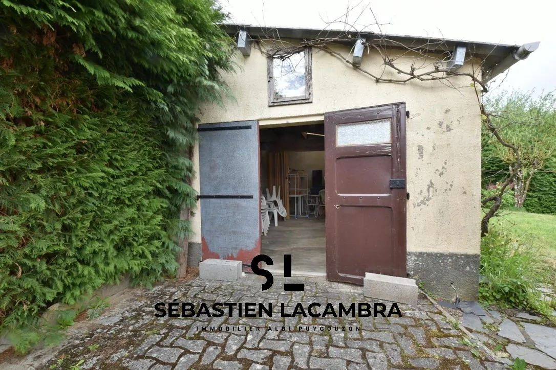 Maison individuelle 3 pièces avec grand terrain et vue imprenable à Saint-Salvi de Carcaves 