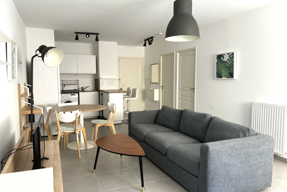 Appartement 2 pièces de 35 m² au cœur du 6ème arrondissement de Marseille 