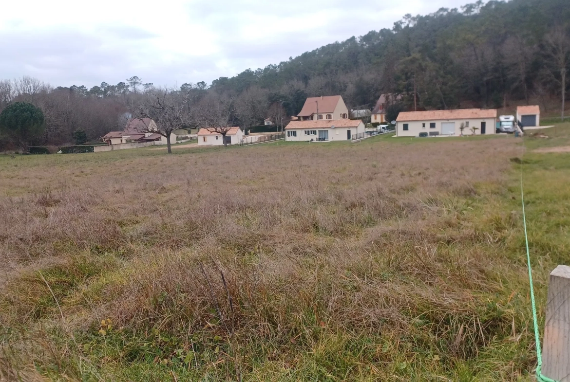 Terrain constructible de 4000 m² à Carsac-Aillac proche Sarlat 