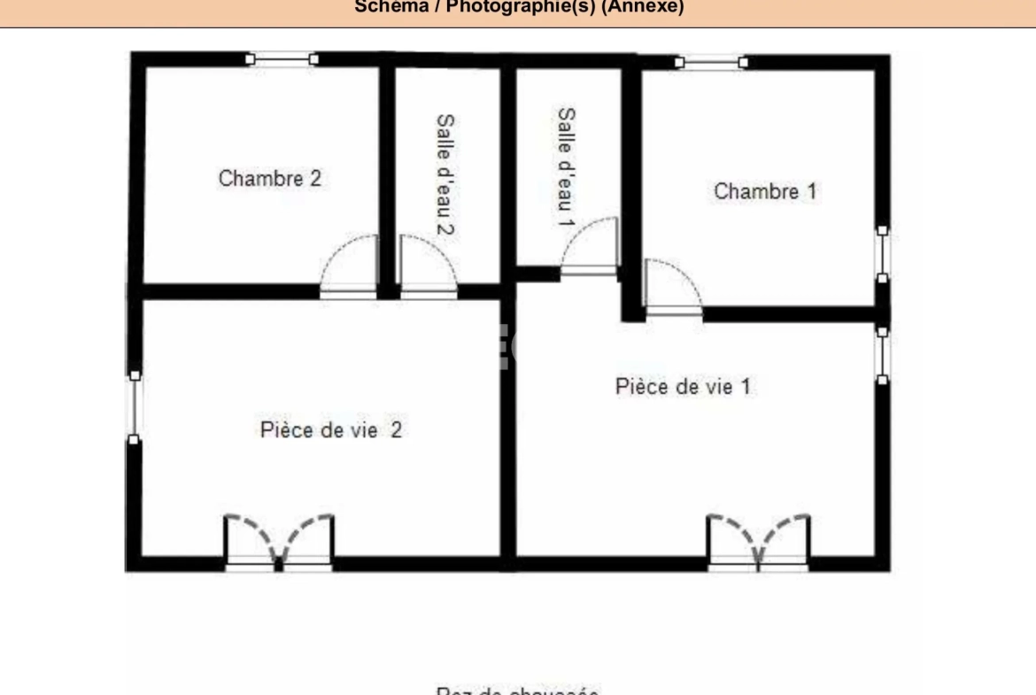 Immeuble de 4 appartements à rénover à Eugénie-les-Bains pour investissement ou résidence principale 