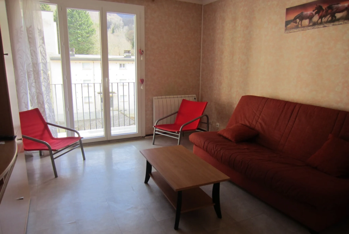 Appartement T2 à Salau au pied des montagnes, idéal résidence secondaire ou investissement 