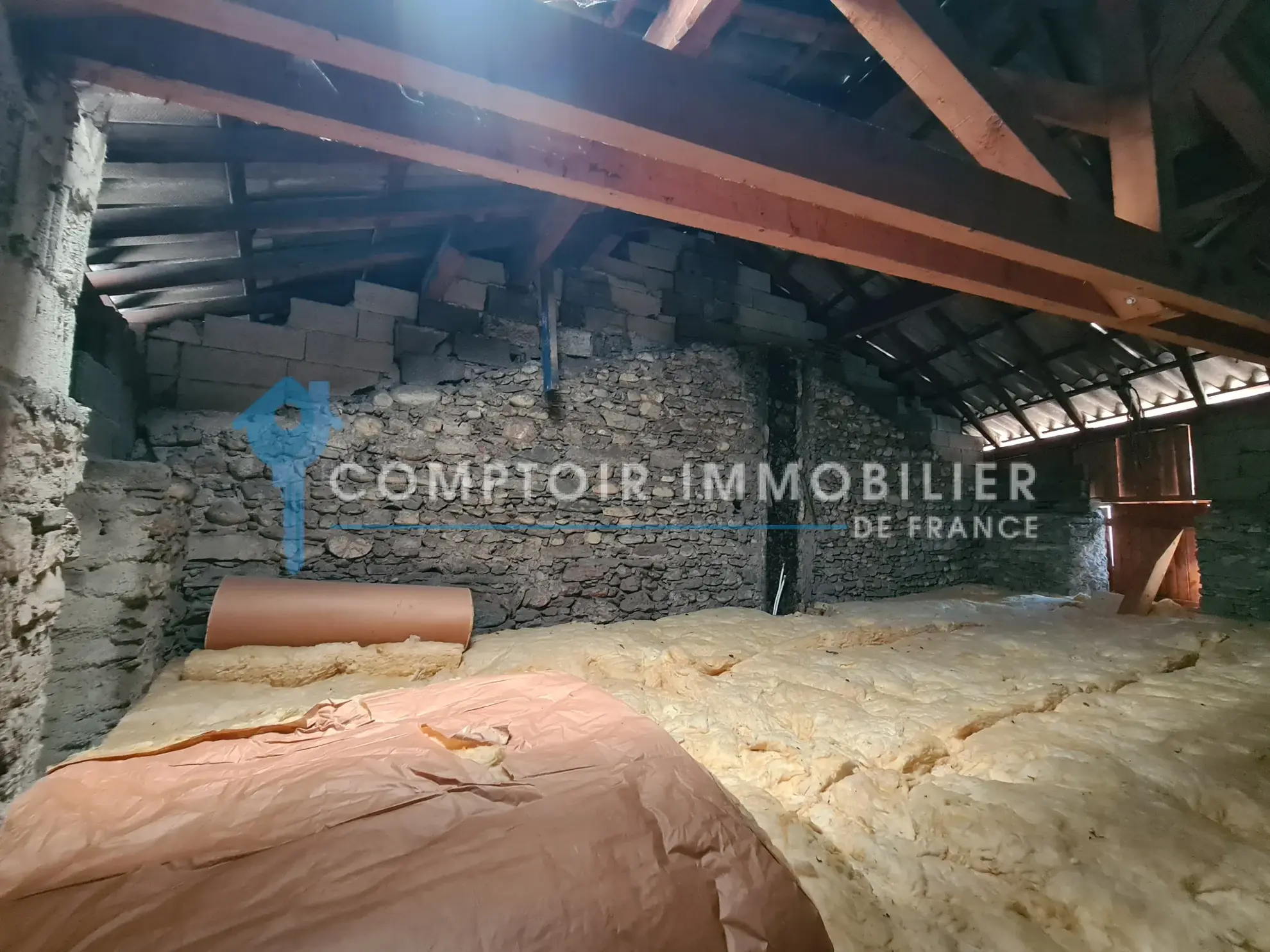 Maison de village à Tencin avec potentiel d'extension et deux terrasses, à rénover 