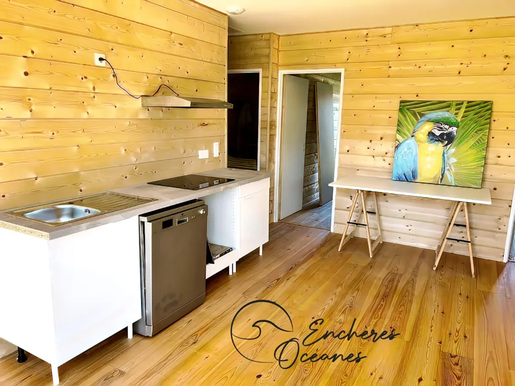 Maison neuve en ossature bois à Magescq, 3 chambres et terrasse 