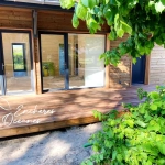 Maison neuve en ossature bois à Magescq, 3 chambres et terrasse